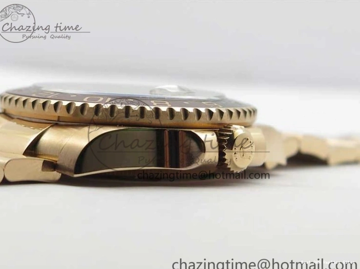 AAA Replica Watches CHNR Comfortable A 1:1 on 316L Master Steel 126715 Black Dial 2961 Brown Best Bracelet Edition Ceramic GMT Black GMF II RG 0123